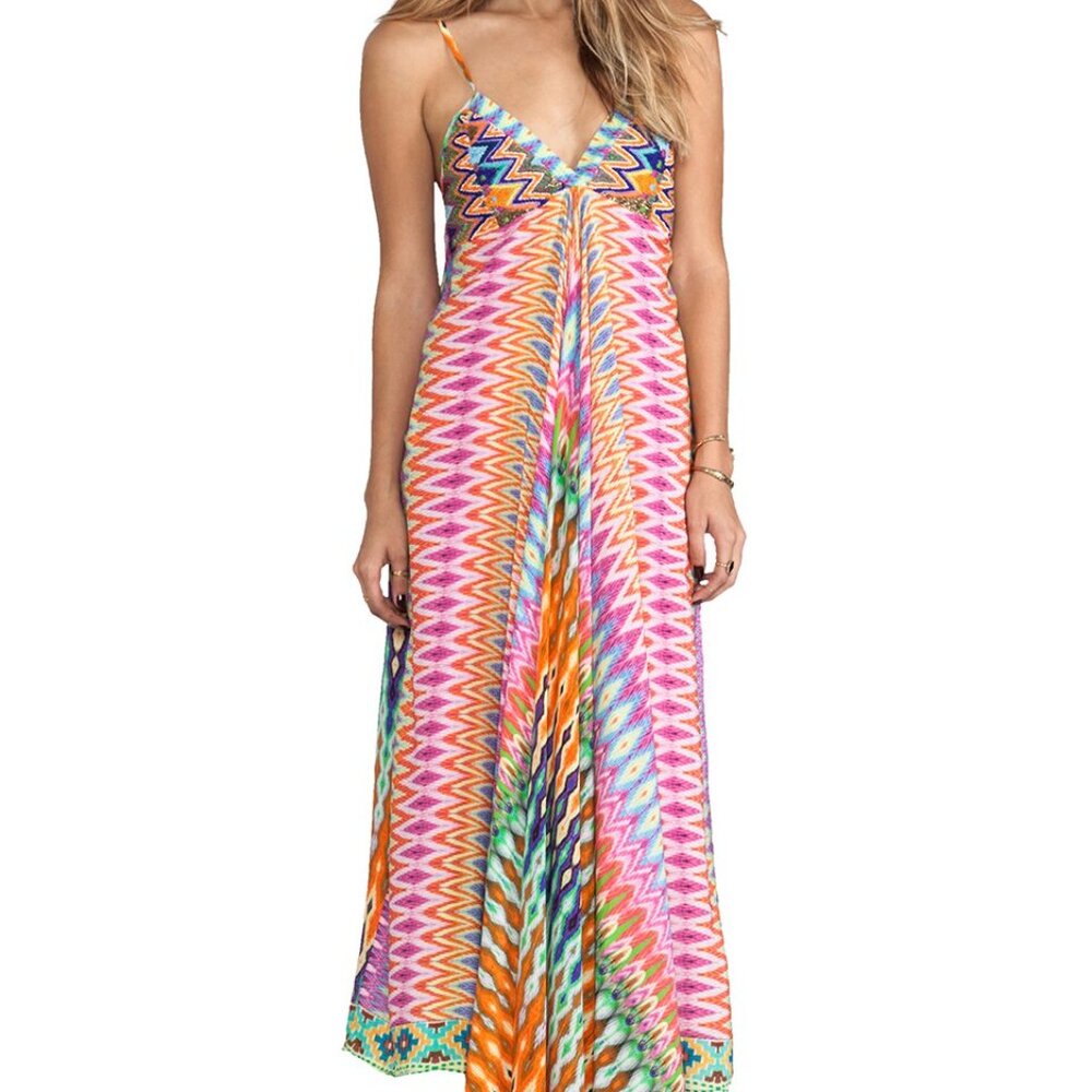 Camilla Loom Lovers Triangle
Top Beaded Maxi Dress - Picture 4 of 4